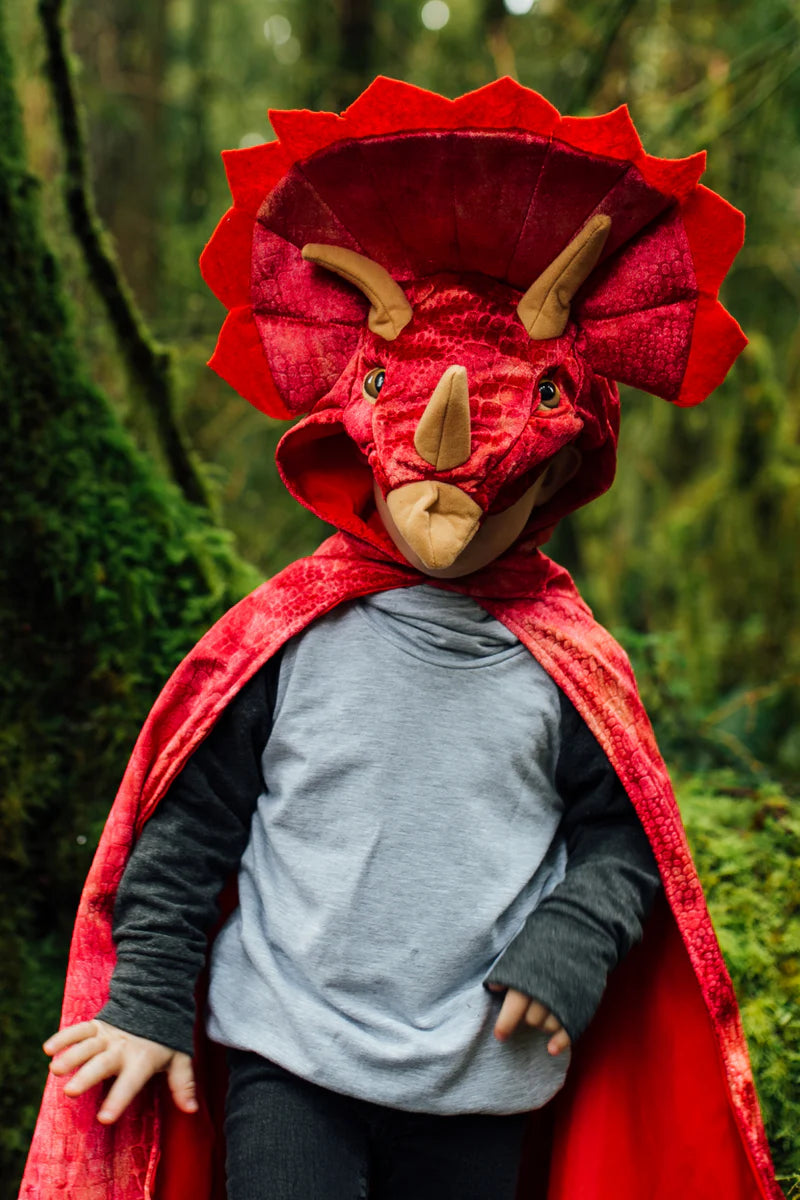 Triceratops Hooded Dinosaur Cape