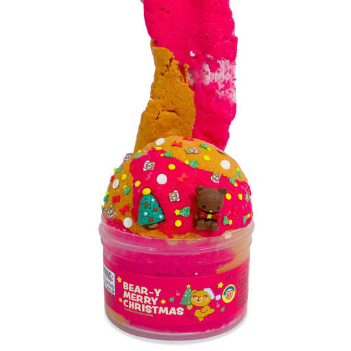 Bear-y Merry Christmas Cloud Dough Slime