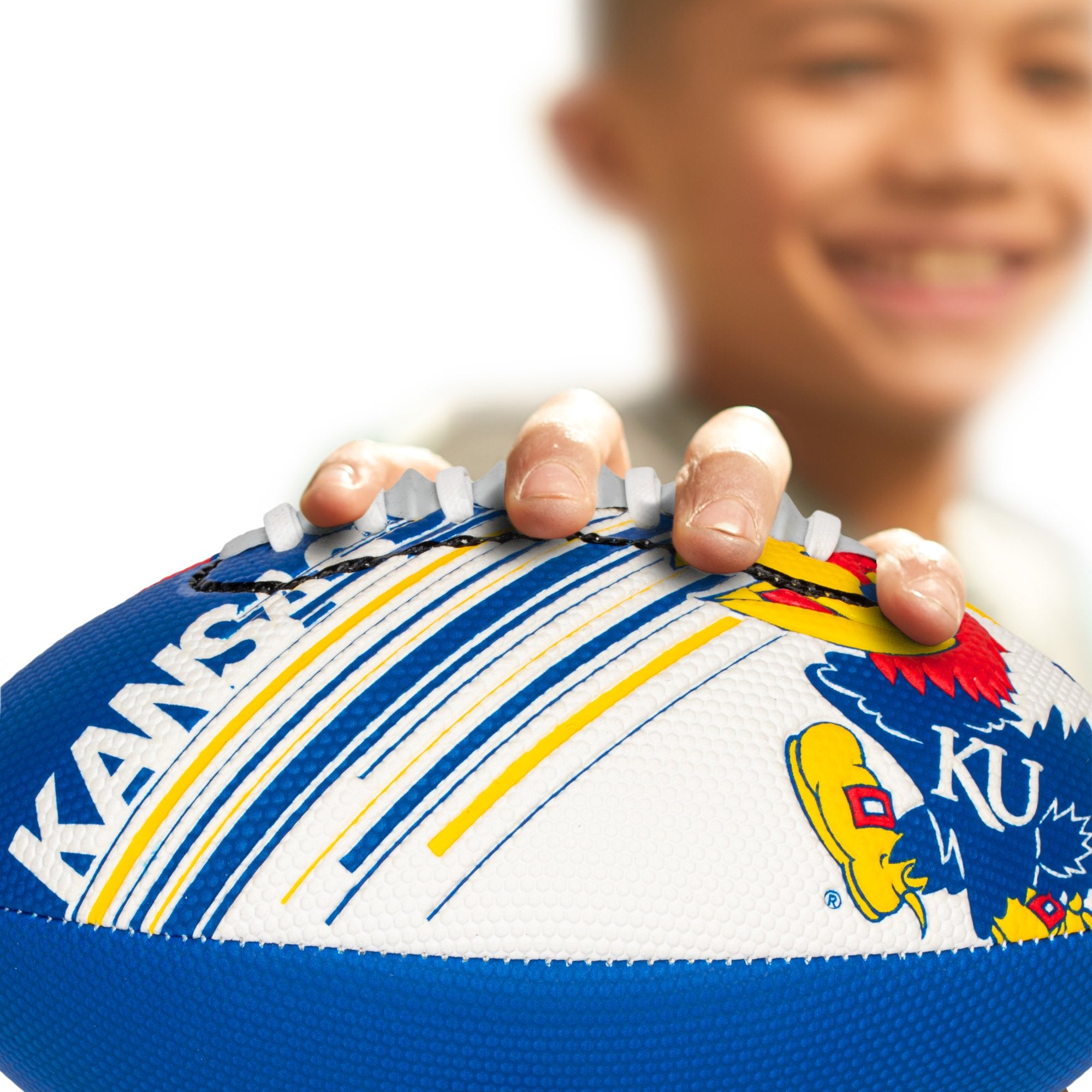 College Air Tech Mini Football - Kansas Jayhawks Bulk
