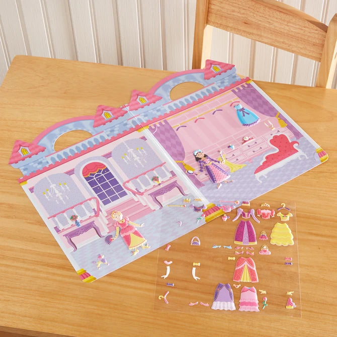 Princess Puffy Sticker Play Set