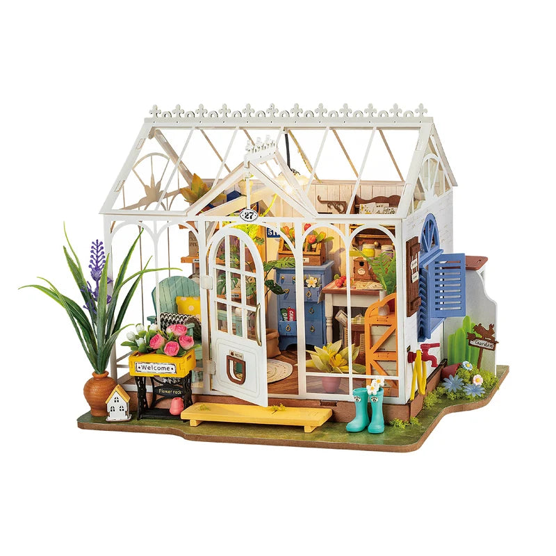 Diy Miniature House Kit: Dreamy Garden House