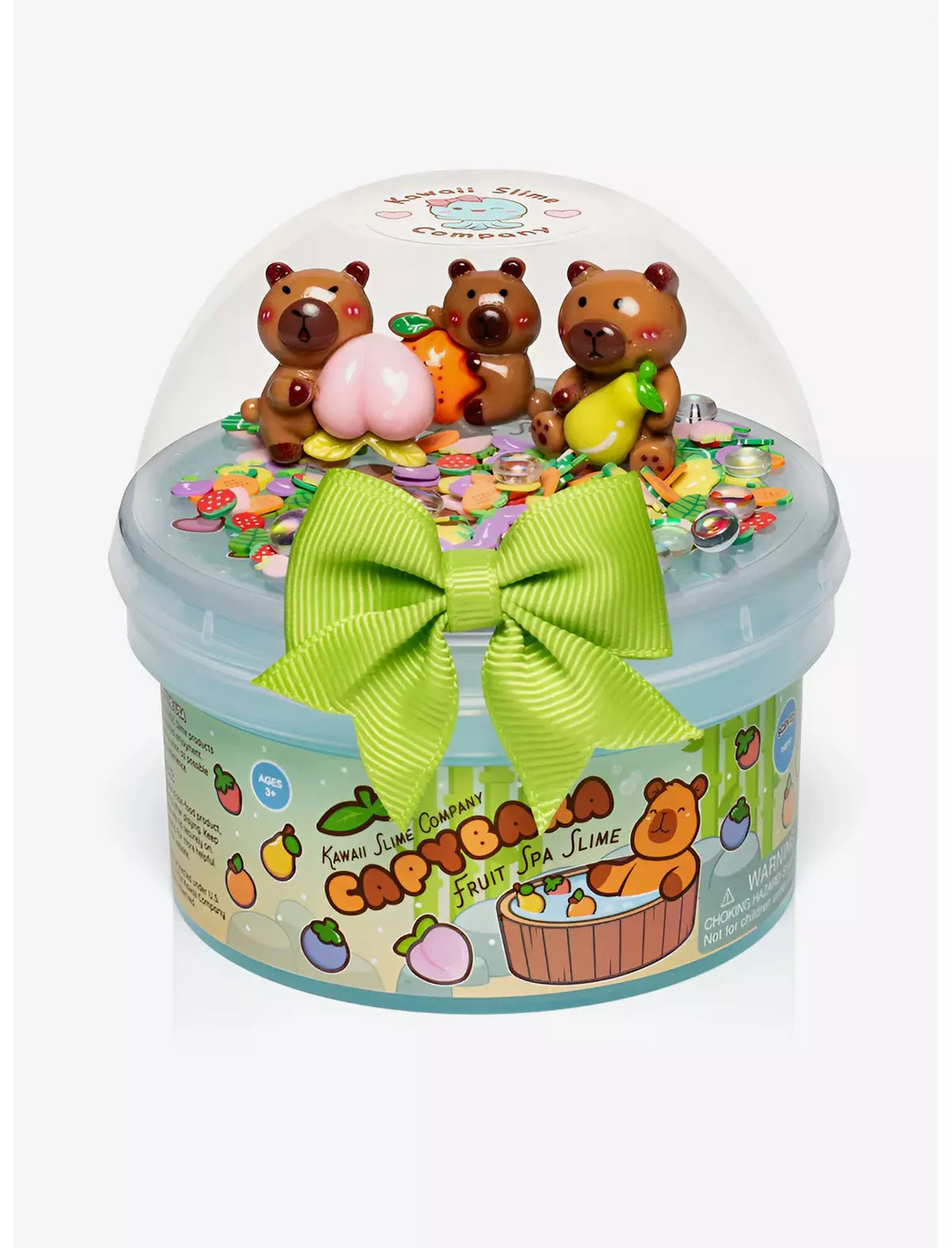 Capybara Fruit Spa Signature Dome™ Slime