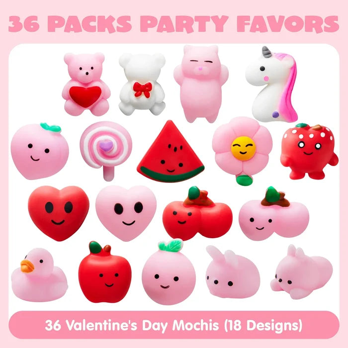 Valentine's Day Mochi Squishy
