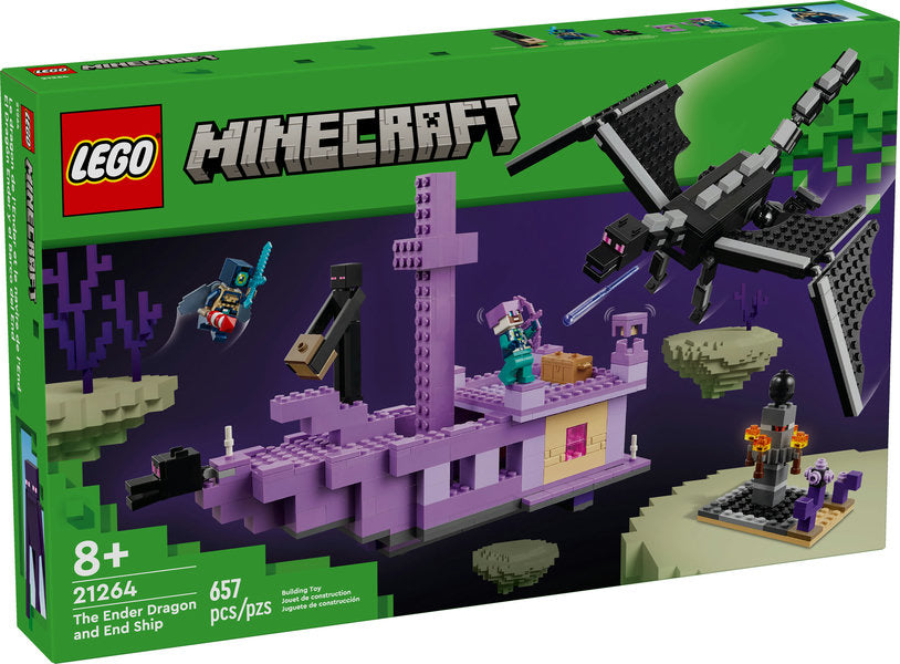 LEGO Minecraft: The Ender Dragon and End Ship