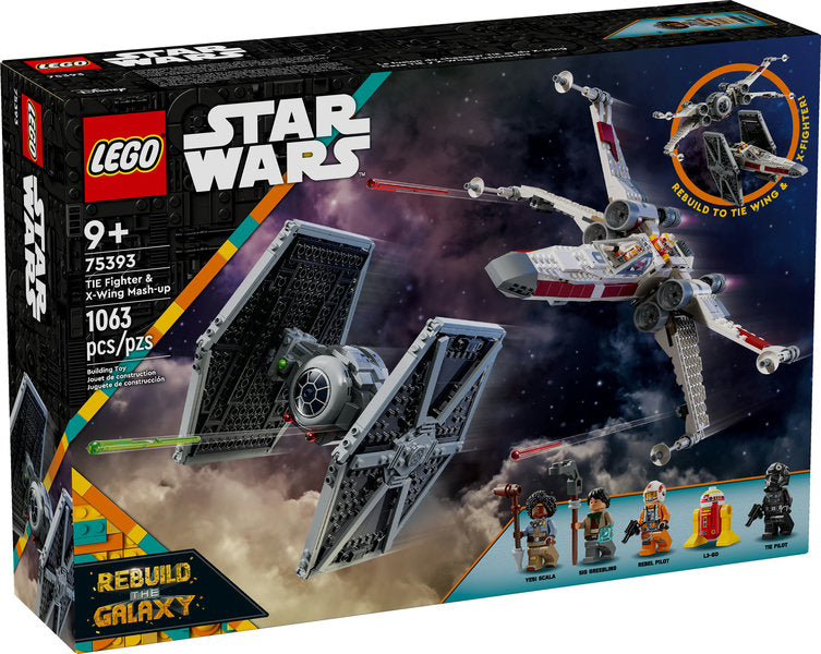 TIE FIGHTER & X-WING MASH-UP