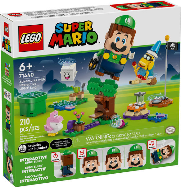 ADVENTURES WITH INTERACTIVE LEGO LUIGI