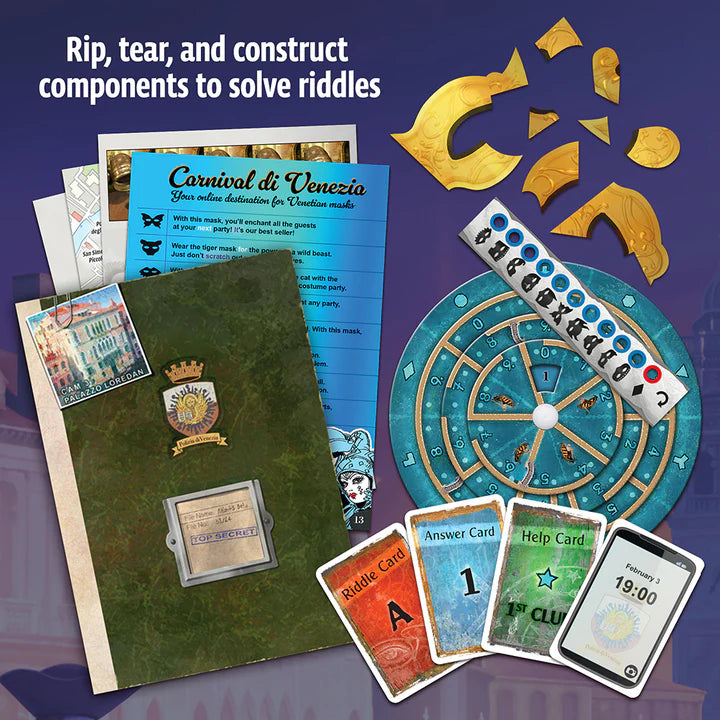 Exit: The Game: 3 styles - Exit the Game: The Venice Conspiracy (Level 3)