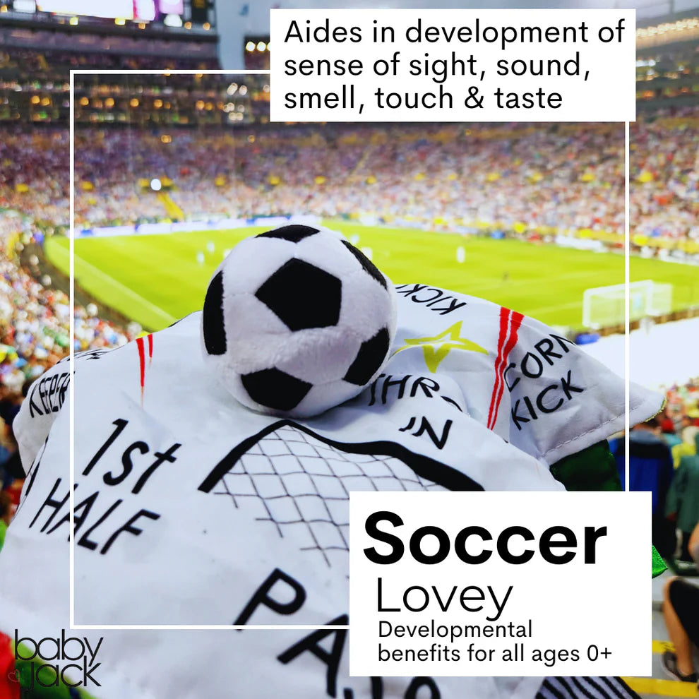 Soccer Learning Lovey Toy