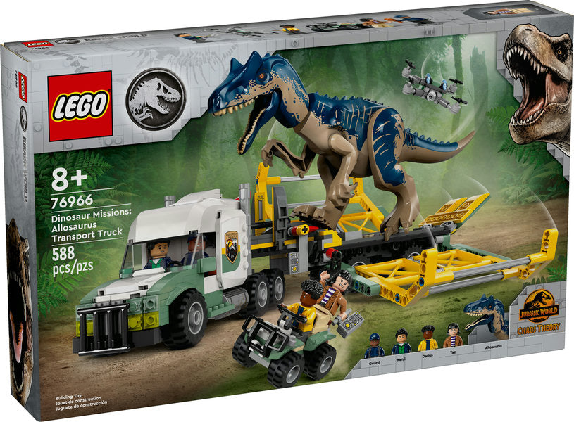 ALLOSAURUS TRANSPORT TRUCK: DINOSAUR MISSONS