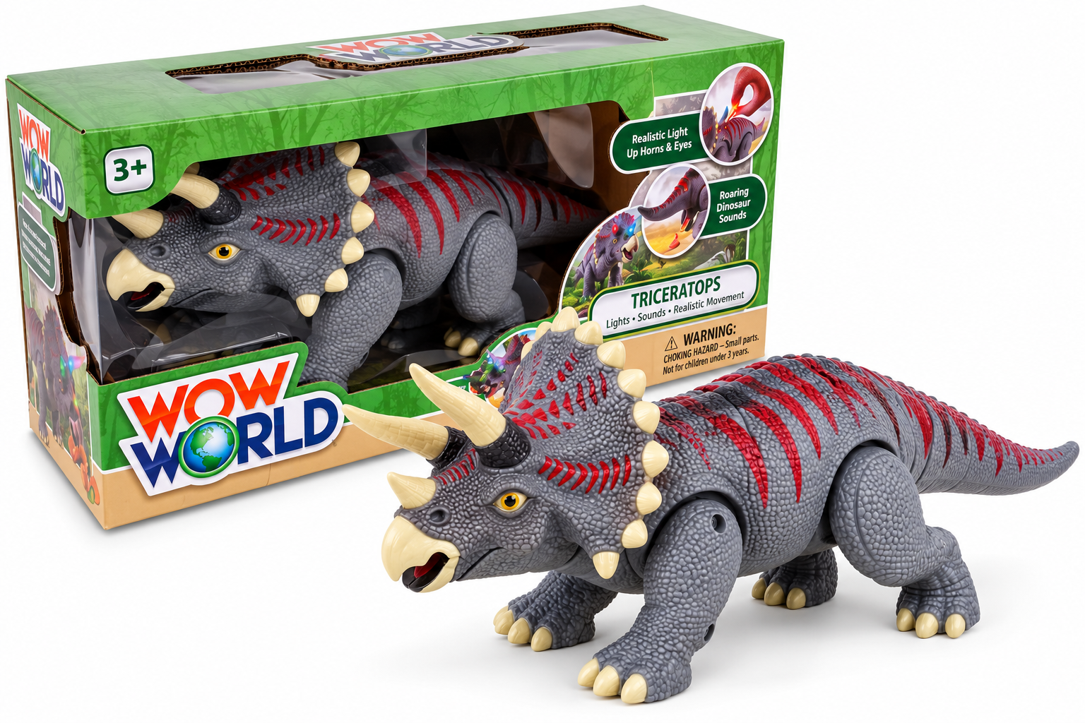 Triceratops WOW in the World