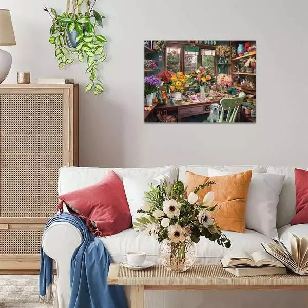Flower Arranger's Shed 1000 Piece Puzzle