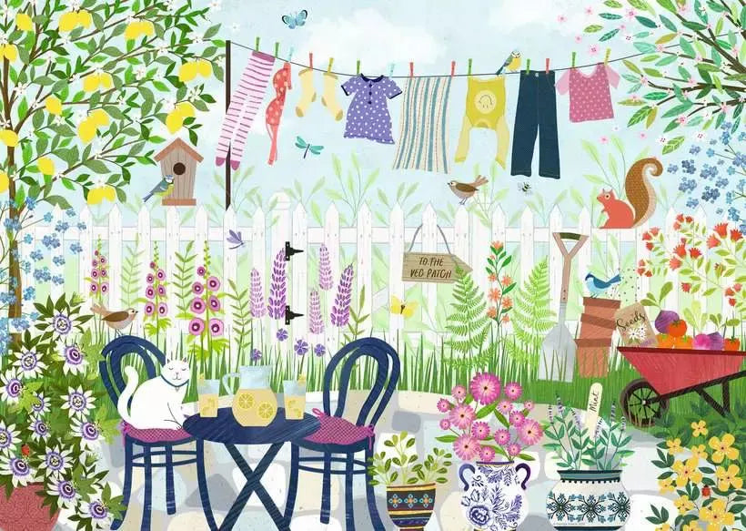 Summer Garden 1000 Piece Puzzle