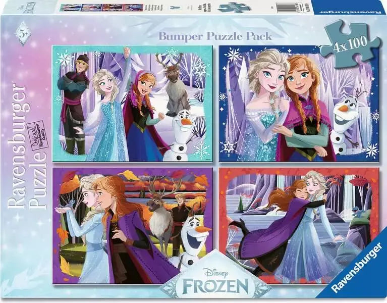 Disney Frozen 4x100 Piece XXL Puzzle