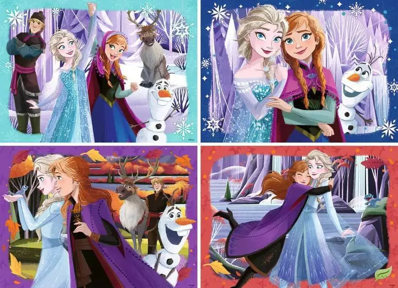 Disney Frozen 4x100 Piece XXL Puzzle