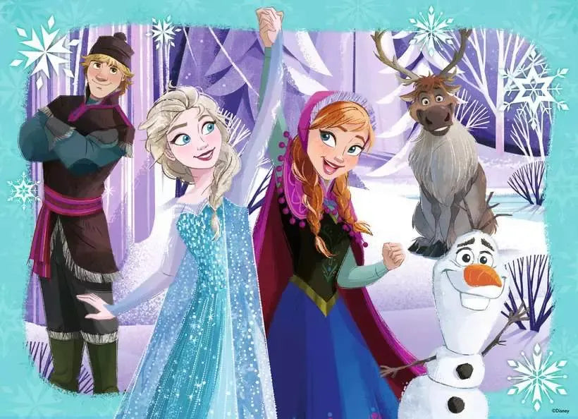 Disney Frozen 4x100 Piece XXL Puzzle