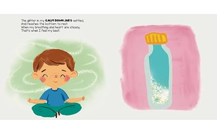 My Calm Down Book-Glitter Jar