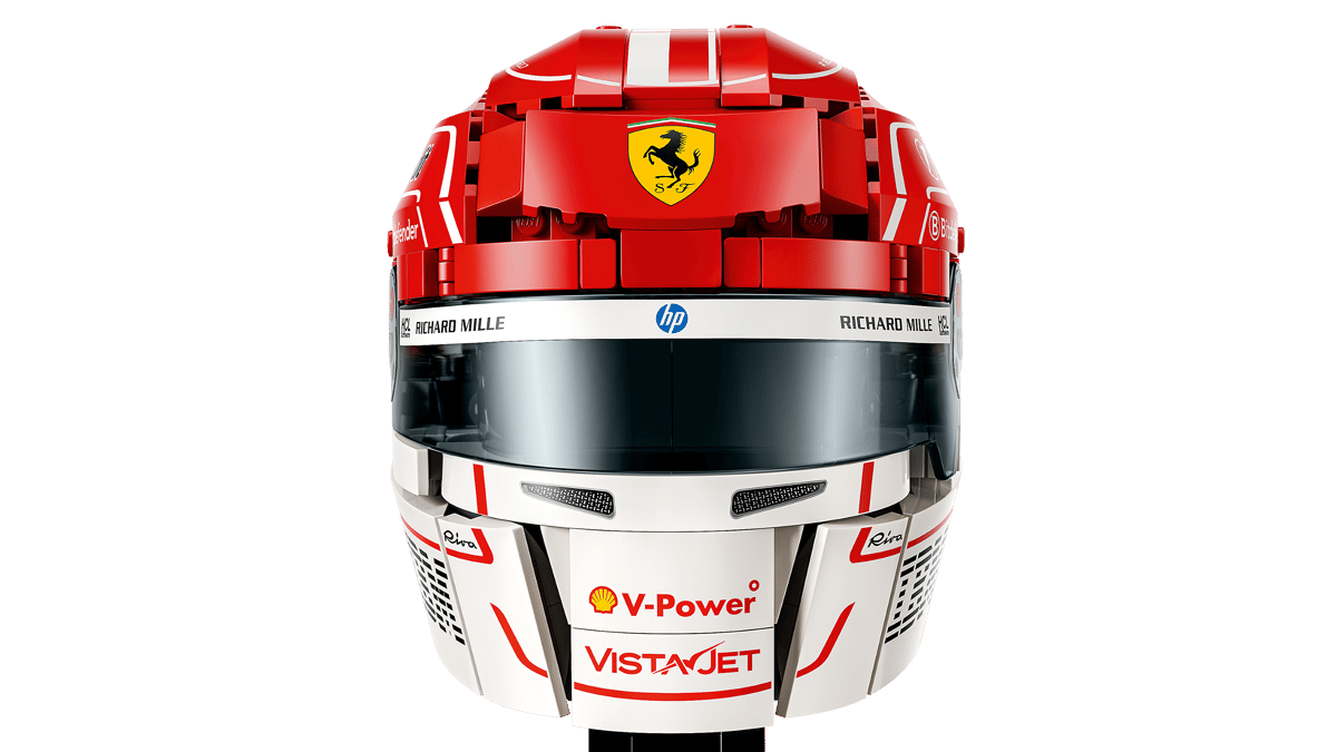 LEGO® Scuderia Ferrari HP Charles Leclerc Helmet (43014)