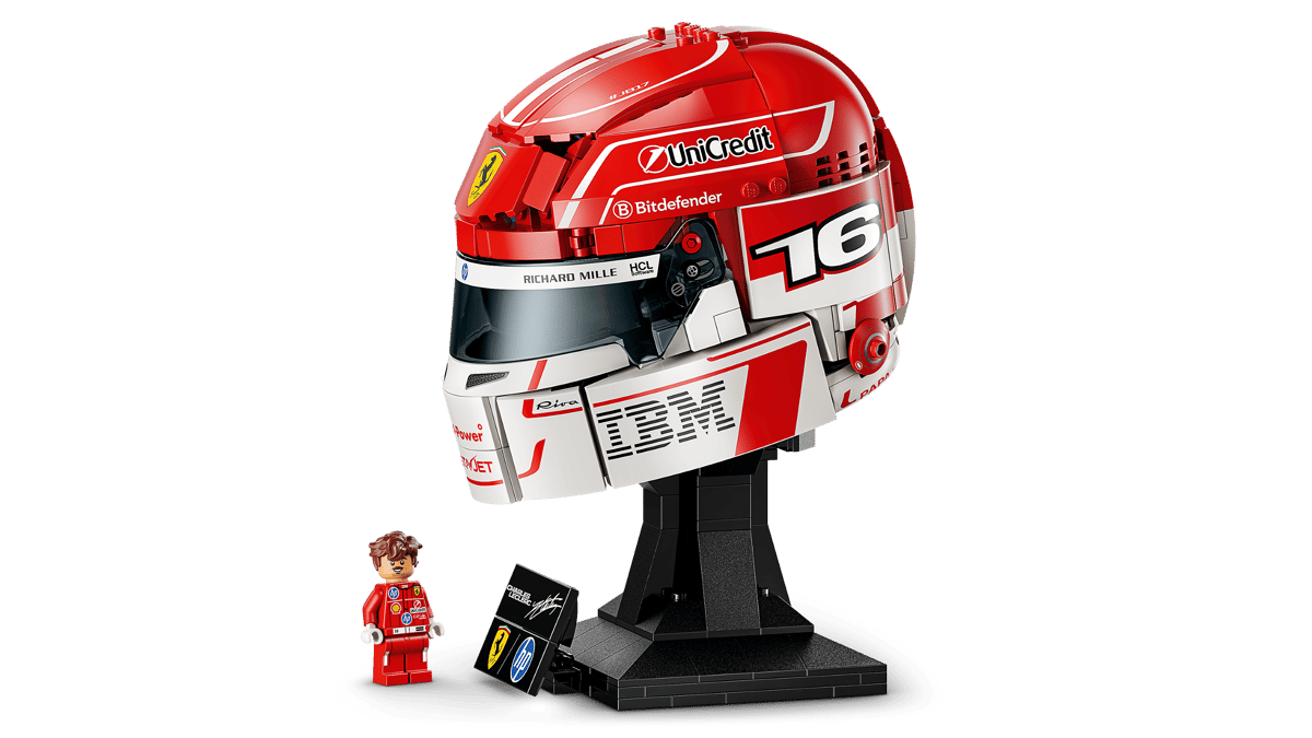 LEGO® Scuderia Ferrari HP Charles Leclerc Helmet (43014)
