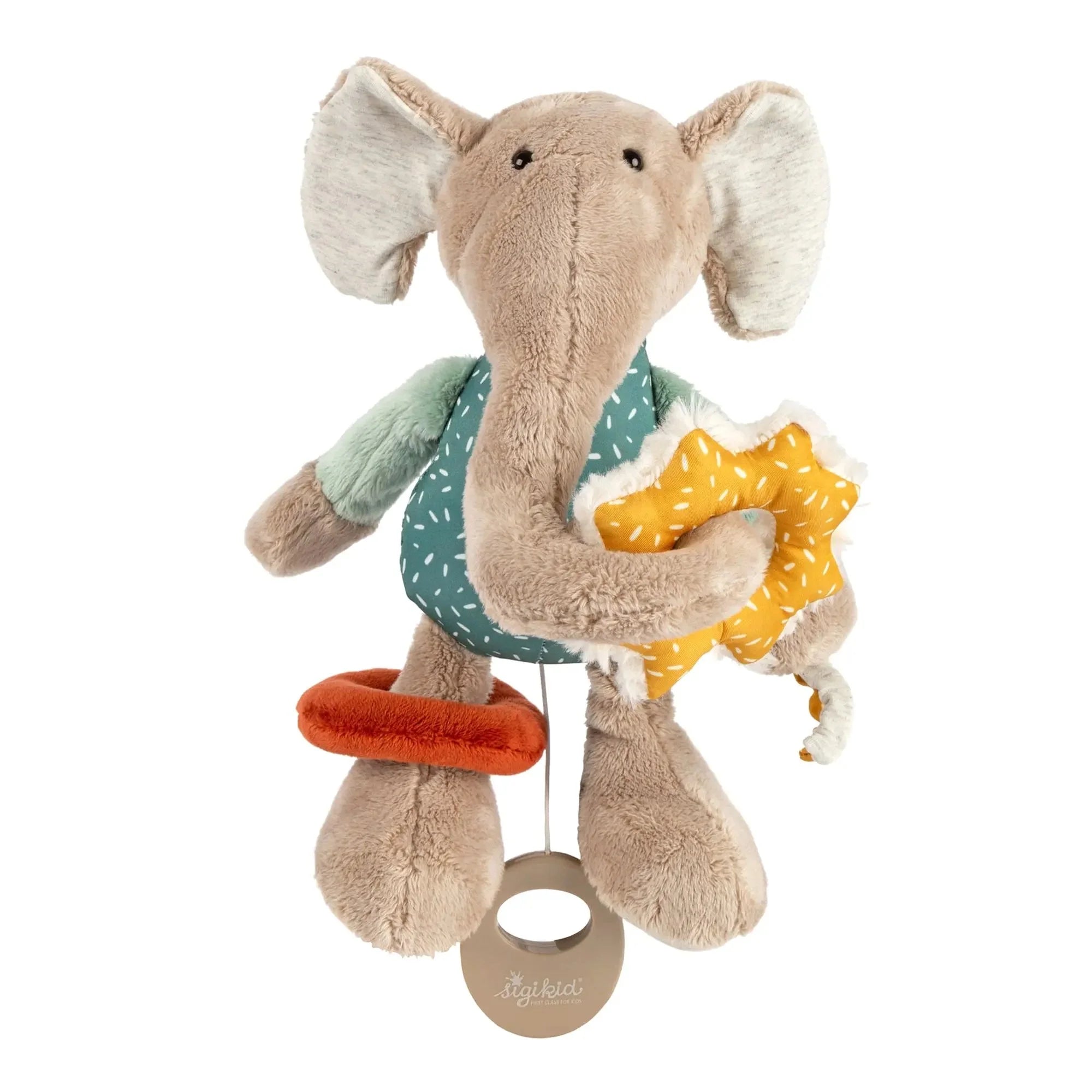 ACTIVITY ELEPHANT MUSICAL TOY