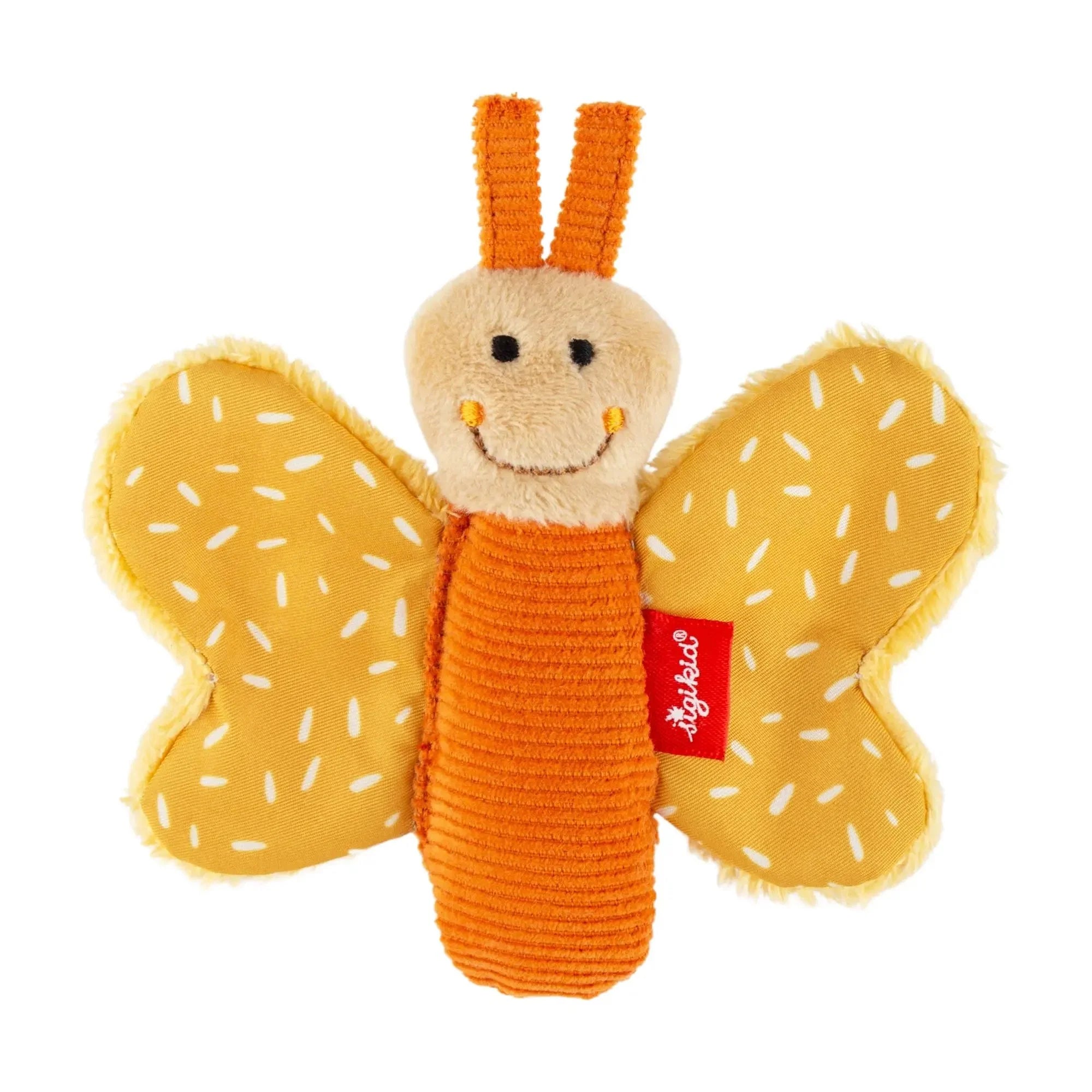 Butterfly Grasp Toy Yellow