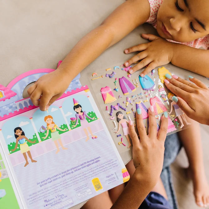 Princess Puffy Sticker Play Set