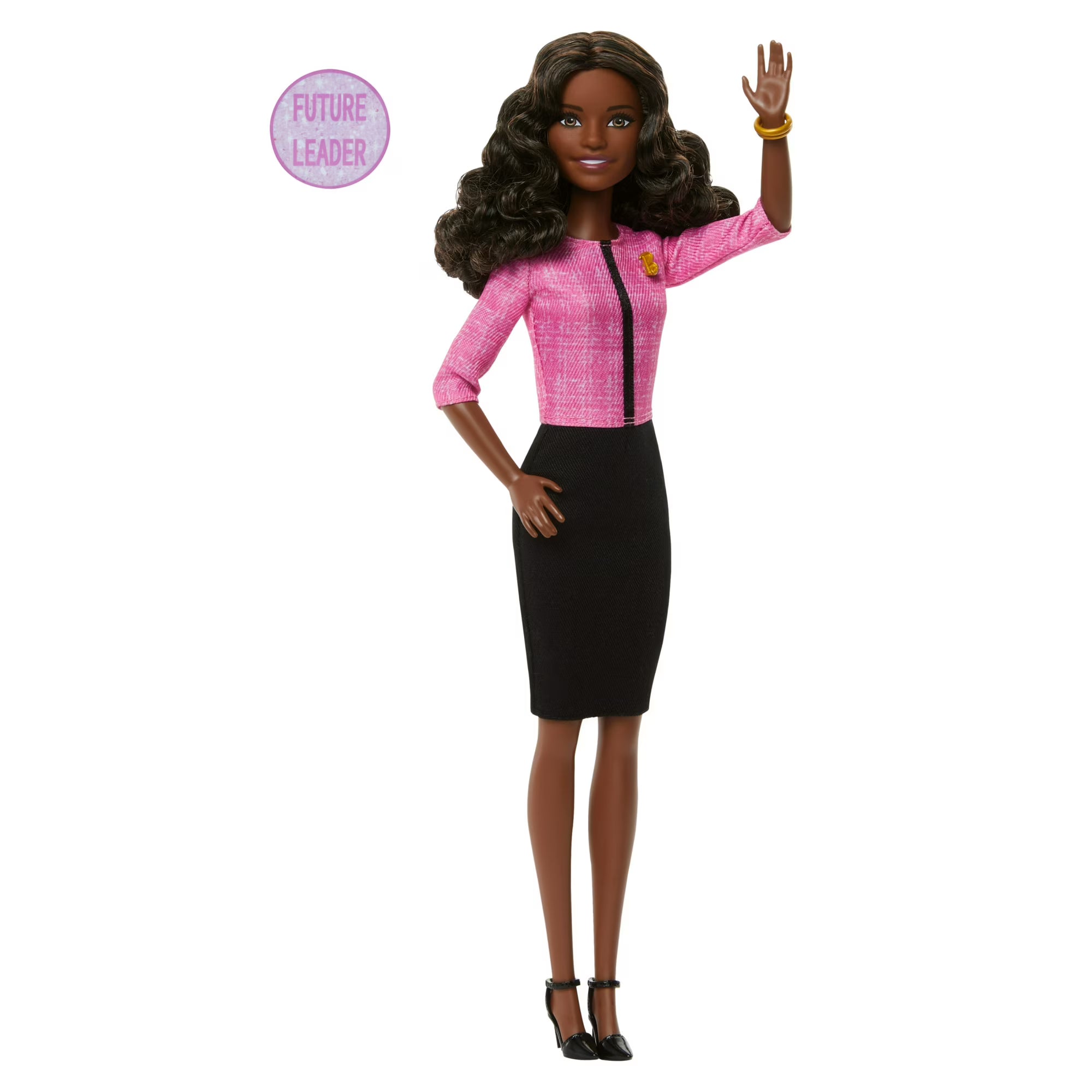 Barbie Future Leader Dark Brown Hair - African American
