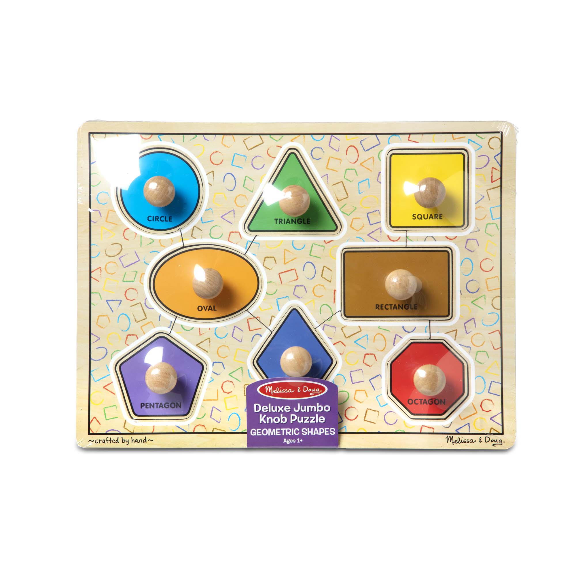 JUMBO KNOB LARGE SHAPES PUZZLE