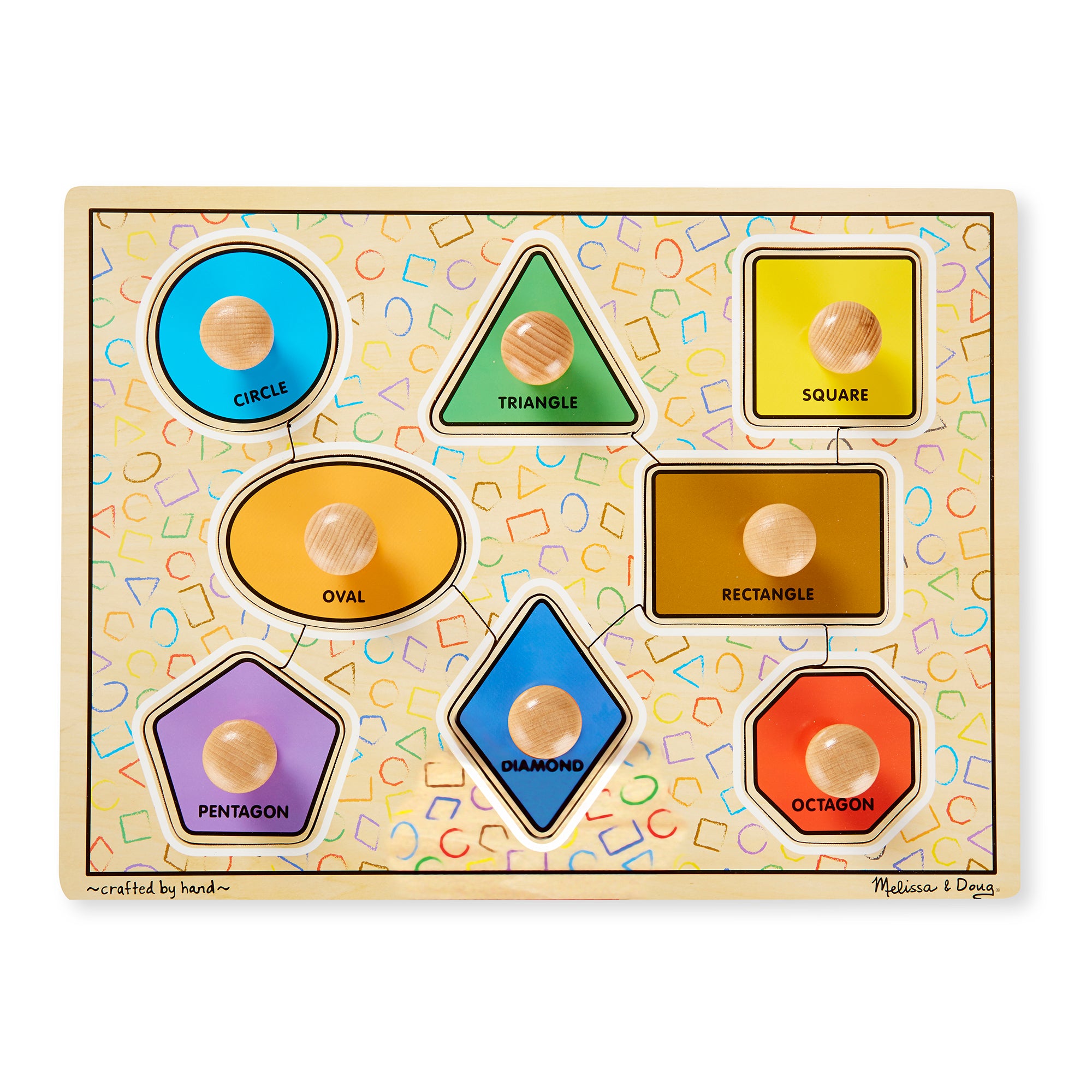 JUMBO KNOB LARGE SHAPES PUZZLE