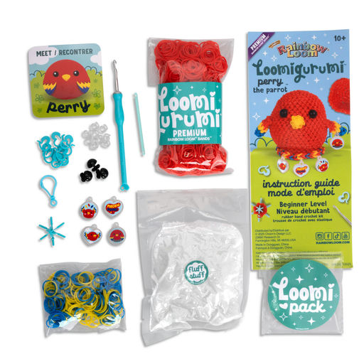 Rainbow Loom Loomigurumi Rubber Band Crochet Kit - Singles