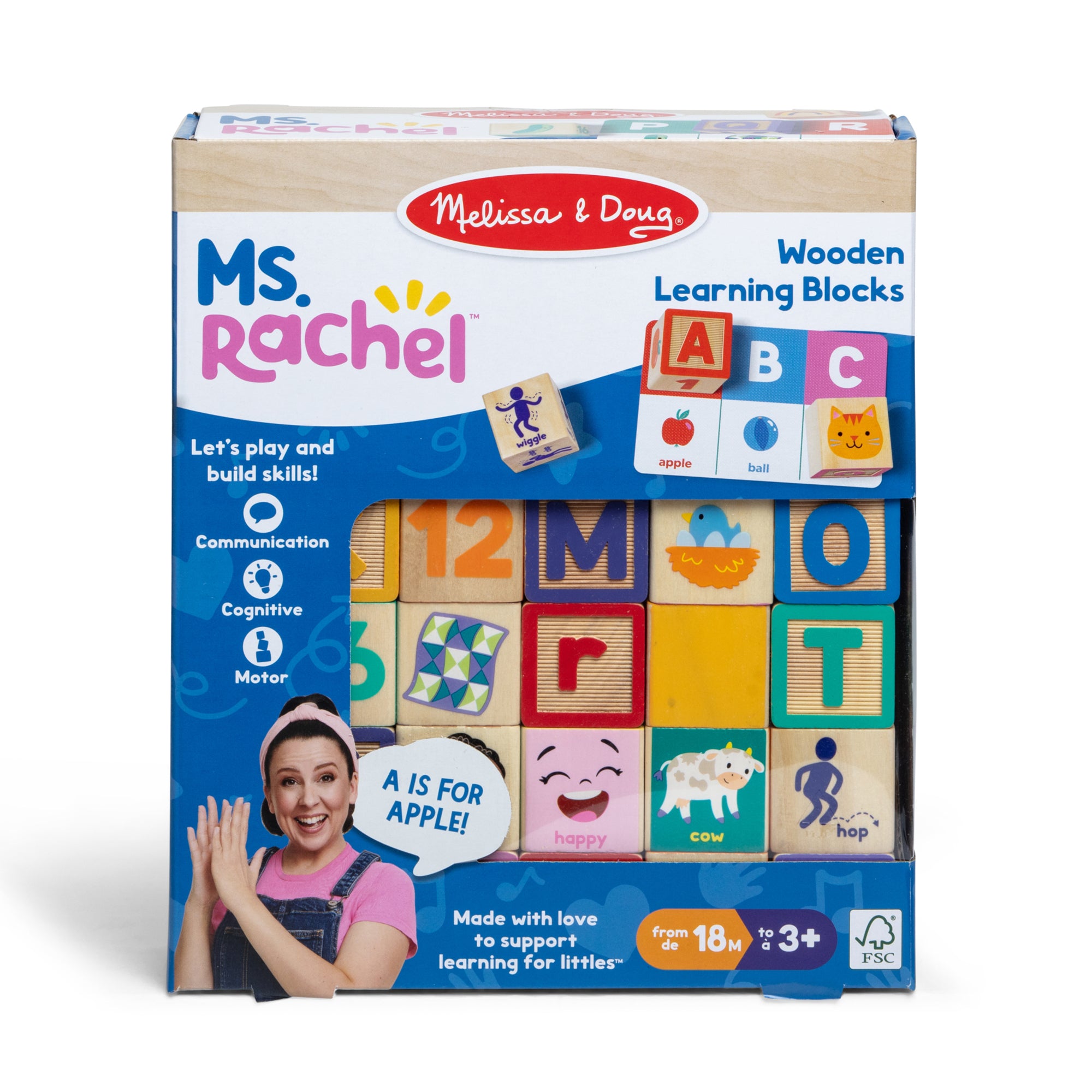 Ms. Rachel Blocks and Activity Cards