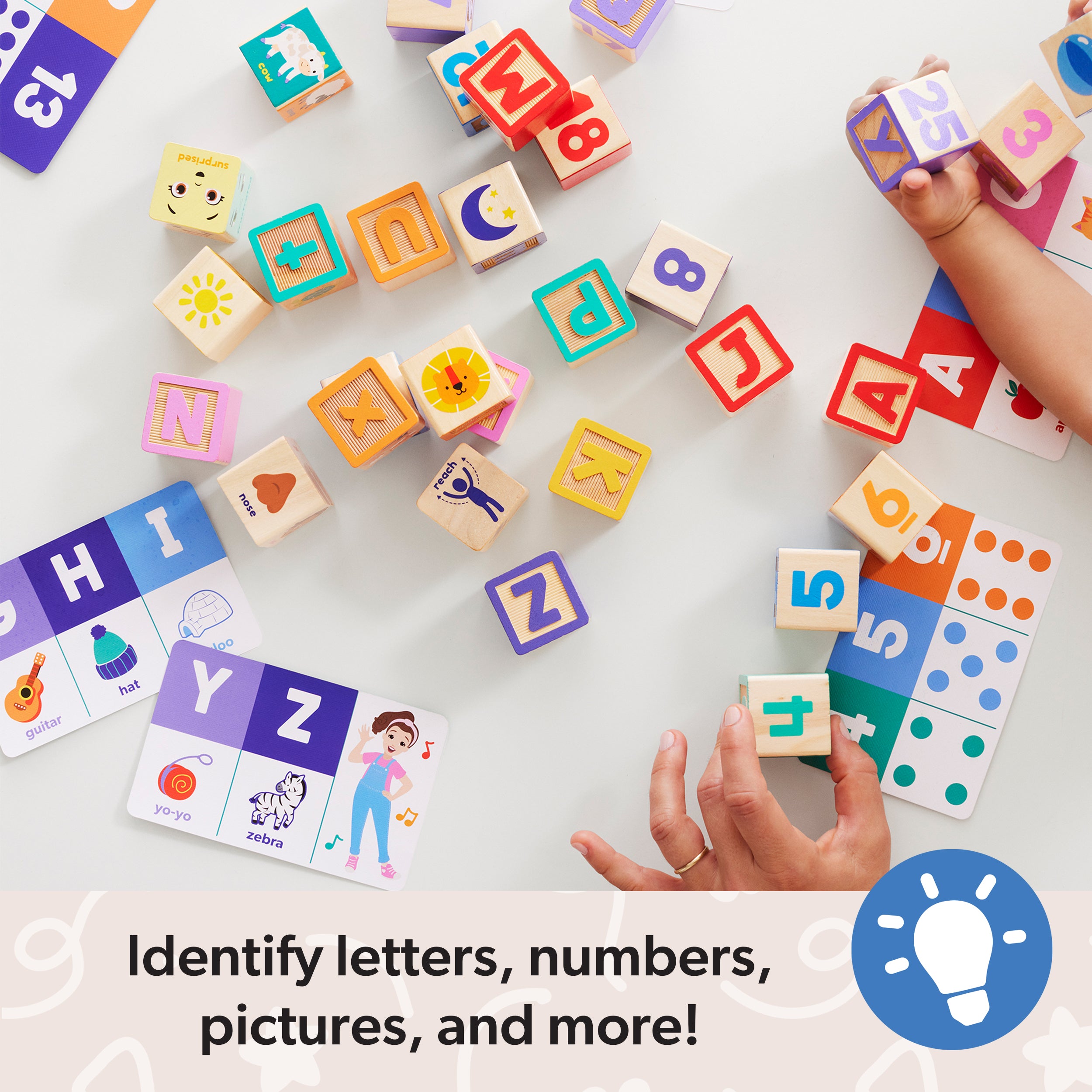 Ms. Rachel Blocks and Activity Cards