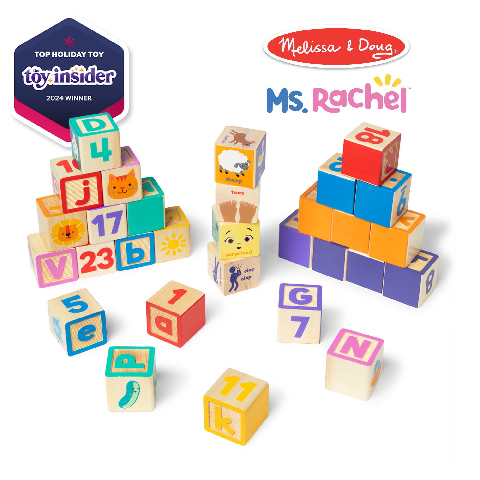 Ms. Rachel Blocks and Activity Cards