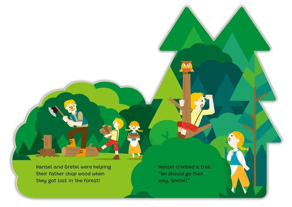 Hansel & Gretel Shaped Board Book