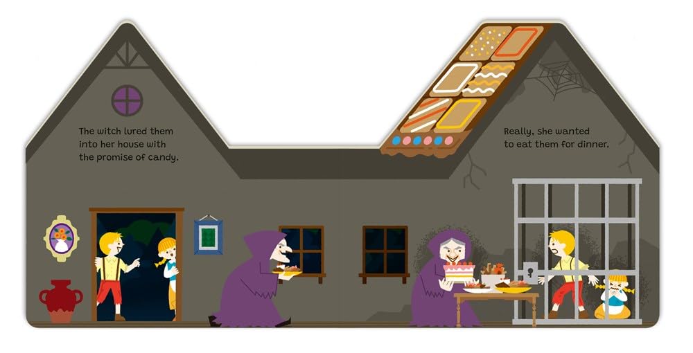 Hansel & Gretel Shaped Board Book
