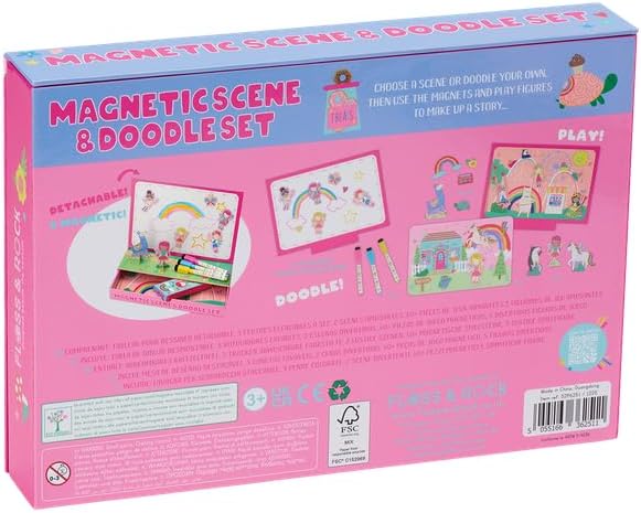 Rainbow Fairy Magnetic Scene and Doodle Set