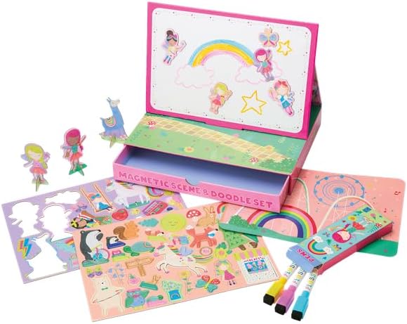 Rainbow Fairy Magnetic Scene and Doodle Set
