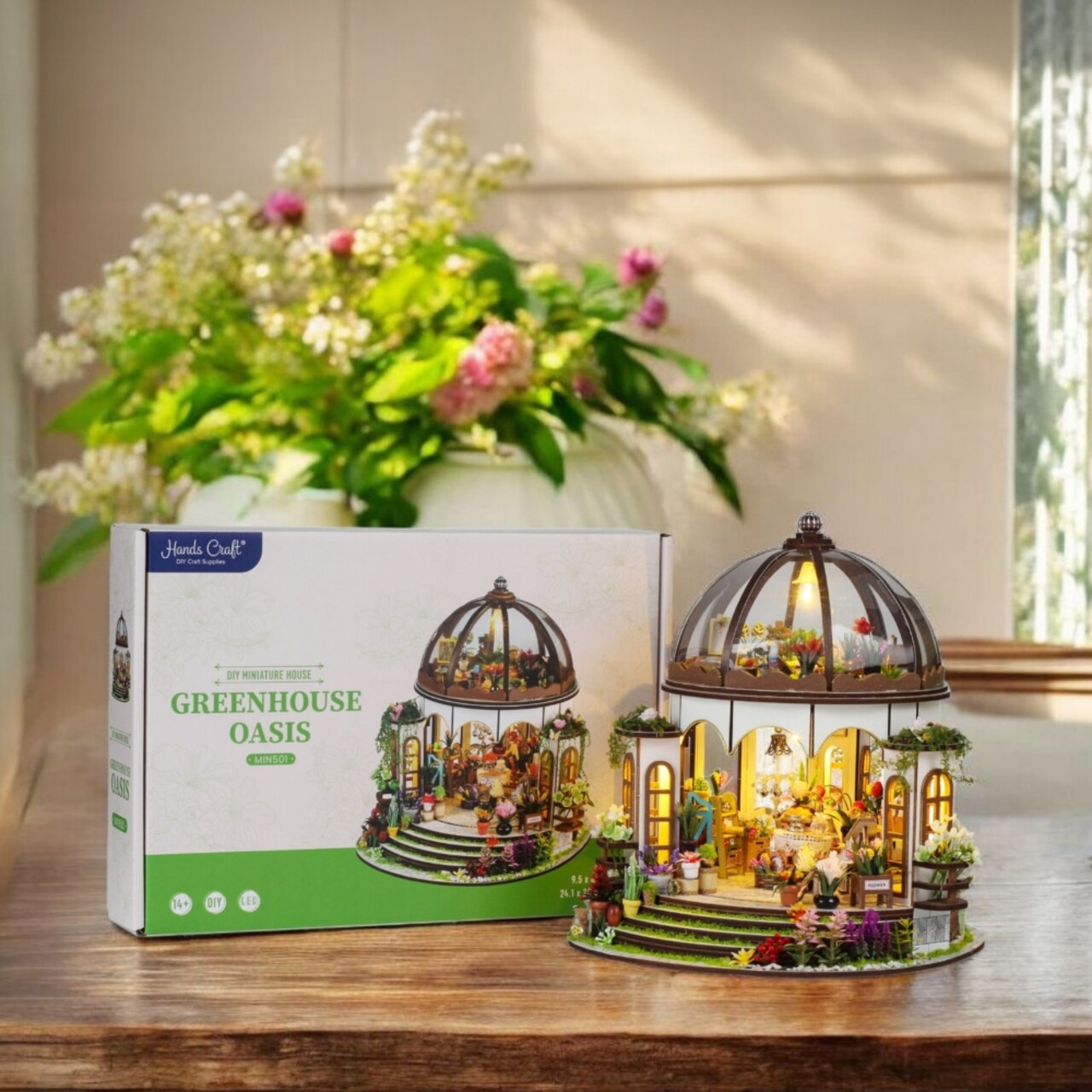 Greenhouse Oasis DIY Miniature House Kit