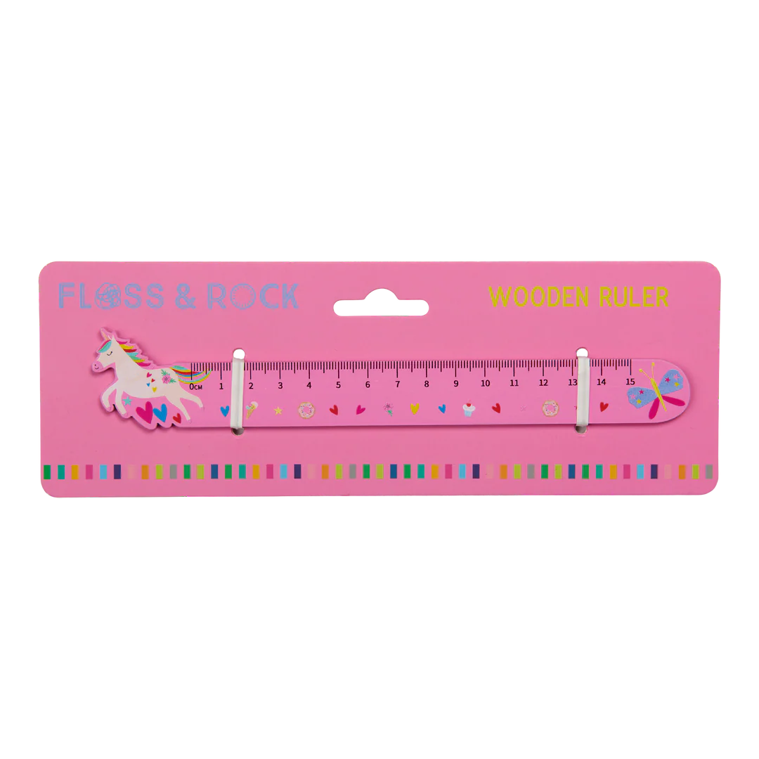 Rainbow Fairy Wooden Ruler