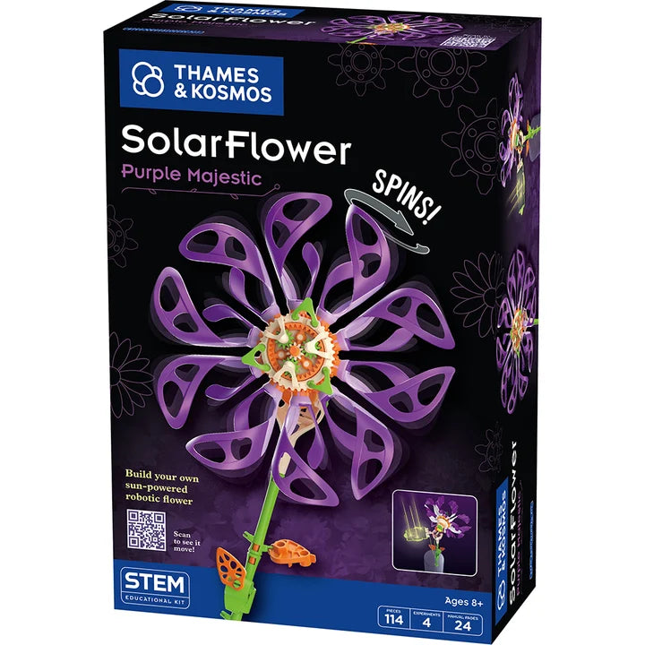 SolarFlower  - Purple Majestic