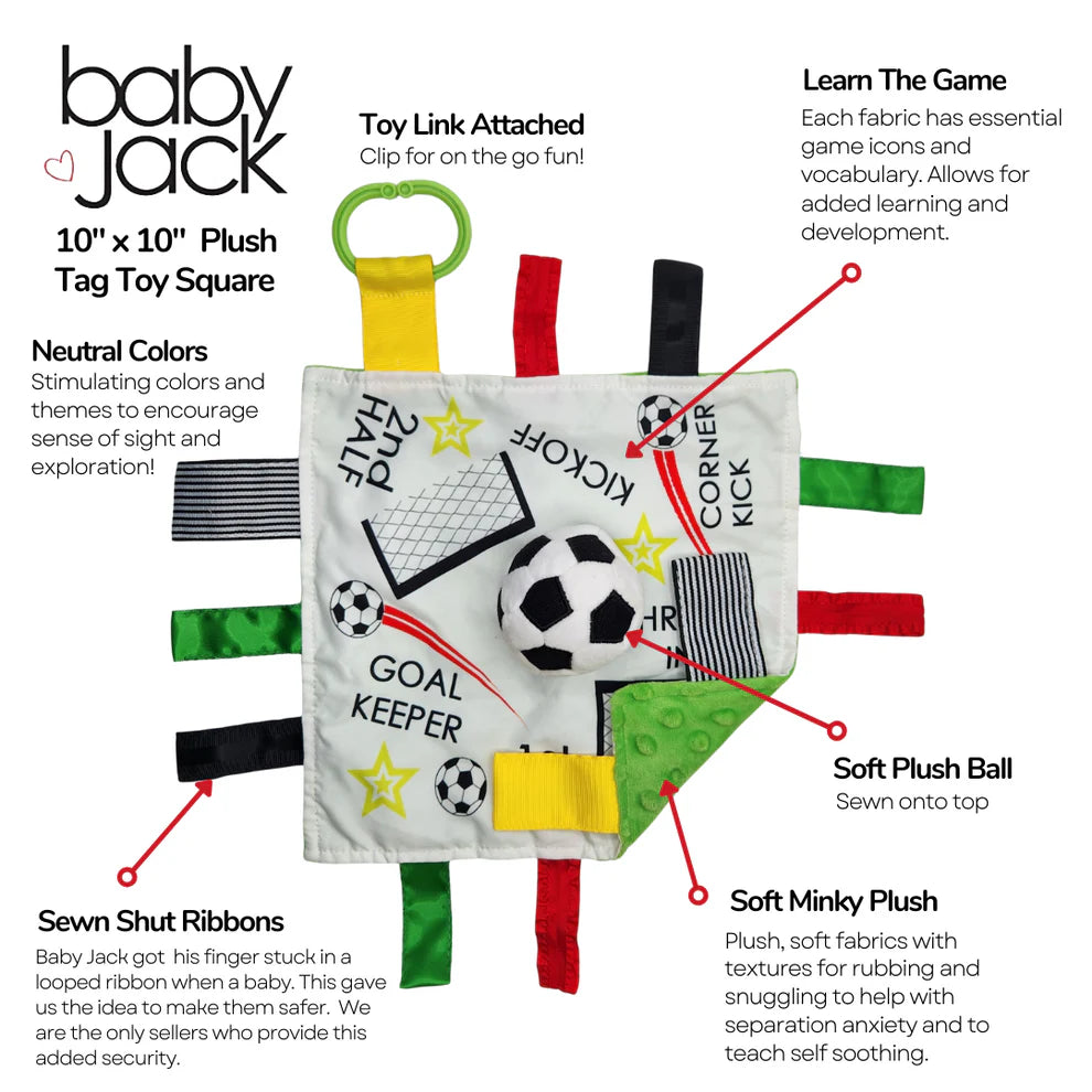 Soccer Learning Lovey Toy