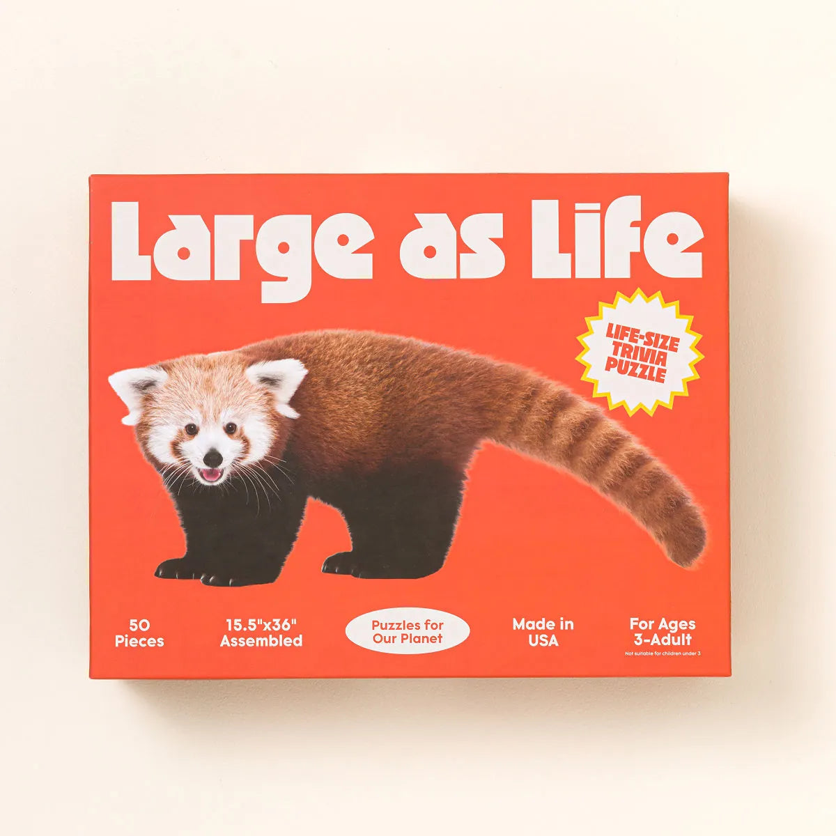 RED PANDA TRIVIA PUZZLE