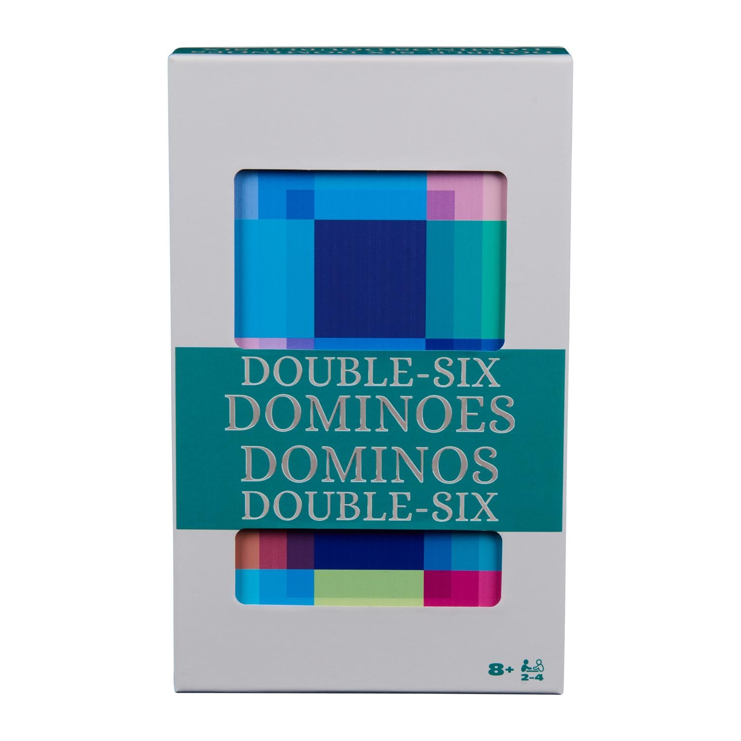 Colorful Classics Double 6 Dominos