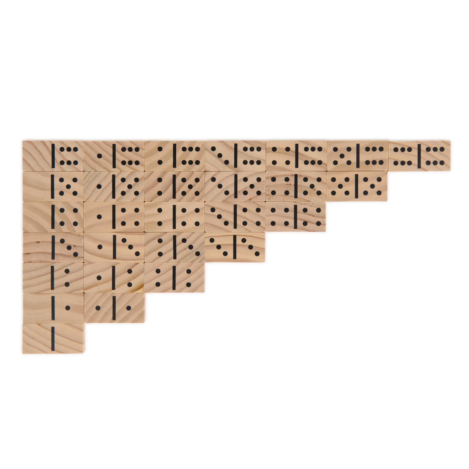 Colorful Classics Double 6 Dominos