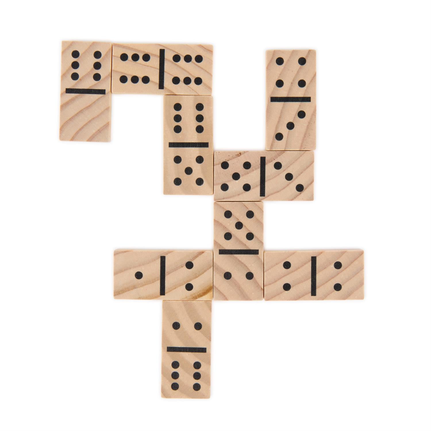 Colorful Classics Double 6 Dominos