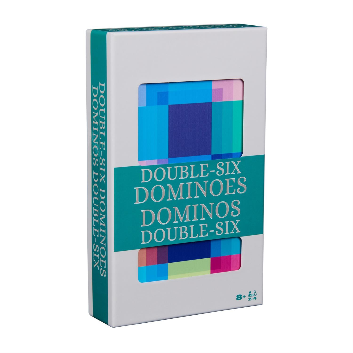 Colorful Classics Double 6 Dominos