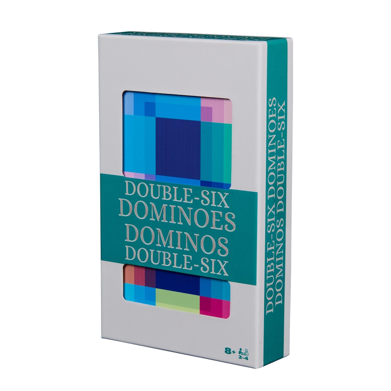 Colorful Classics Double 6 Dominos