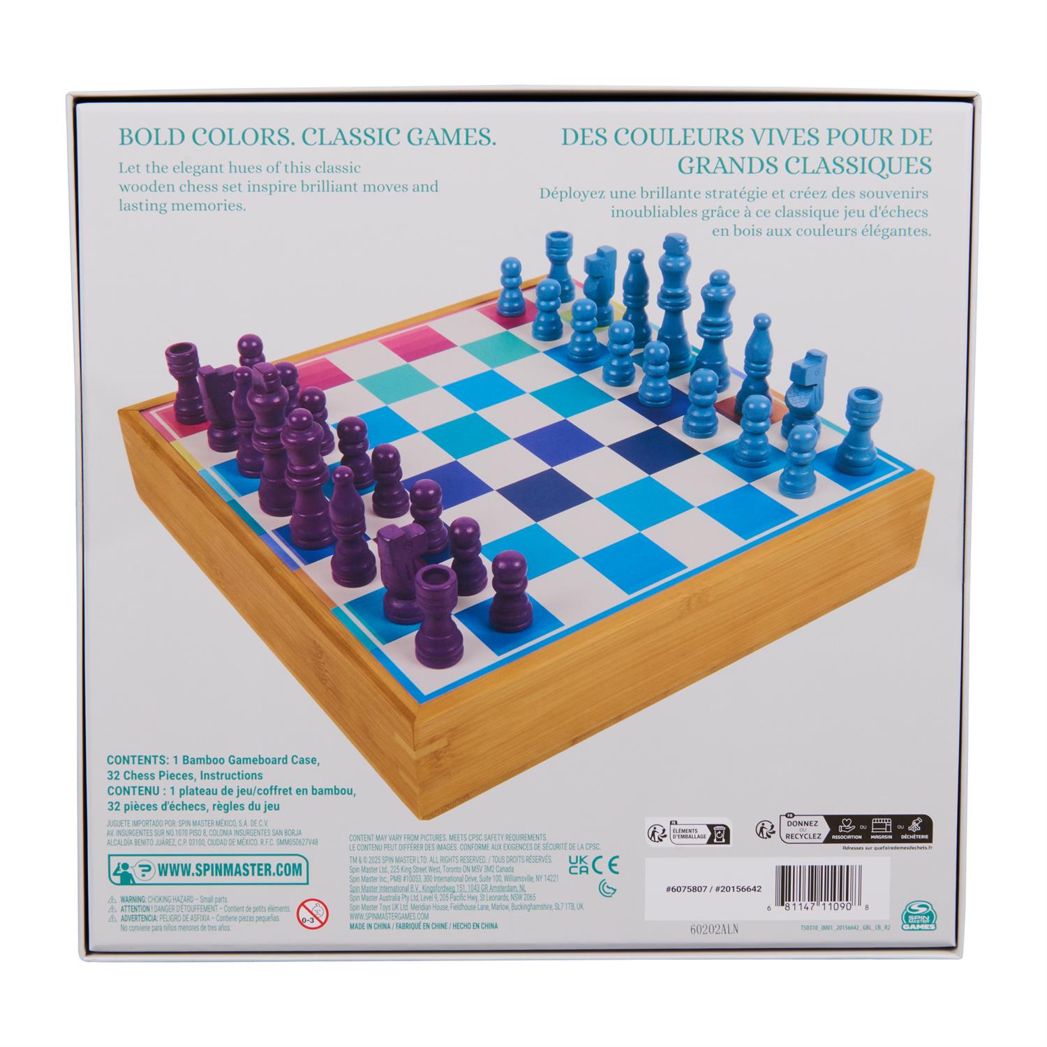 Color Classics Chess Set
