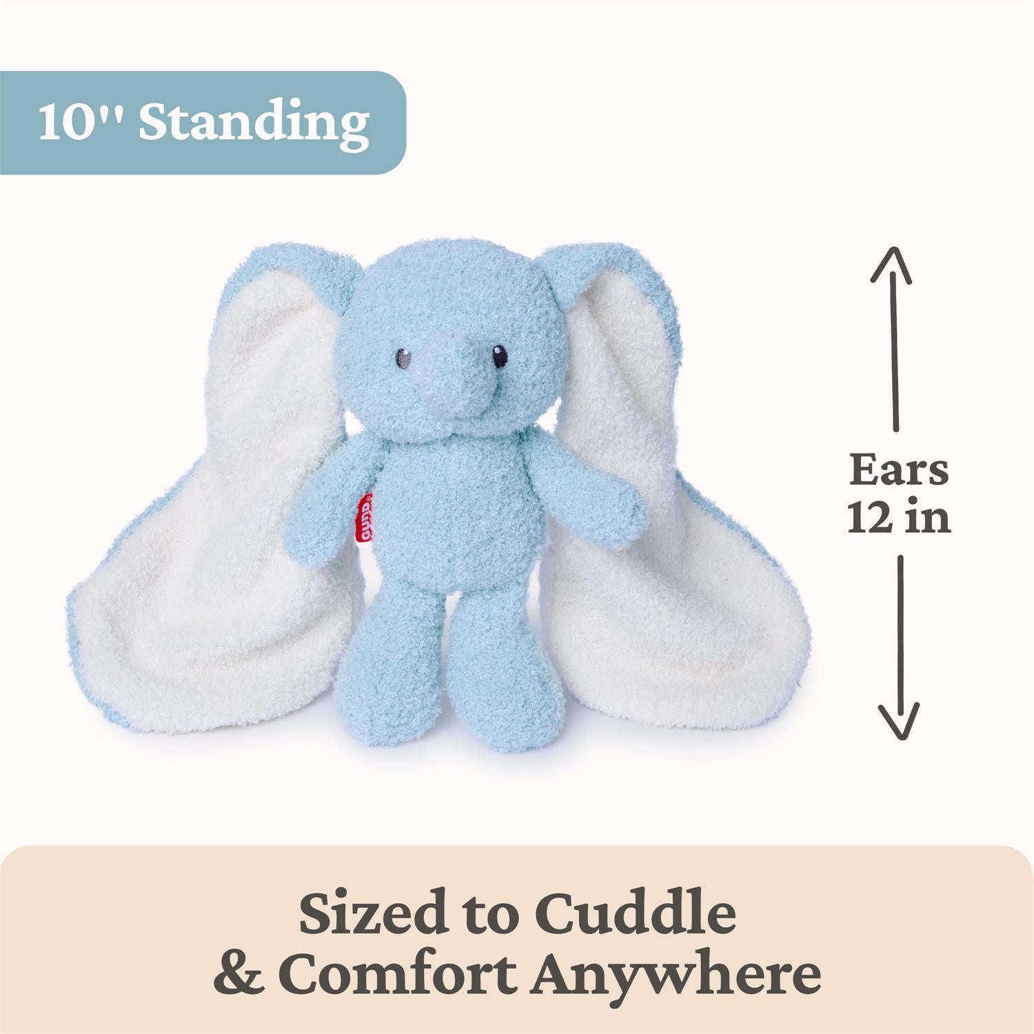 Elephant Blankie Pals, 6 in