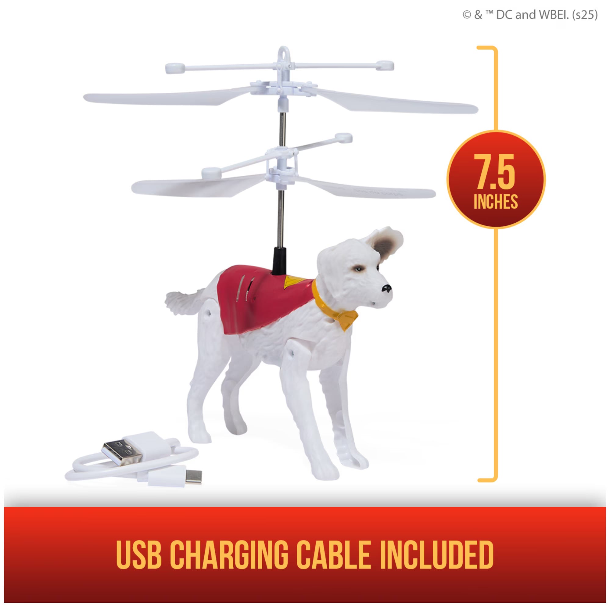 Up in the Sky! Flying Krypto