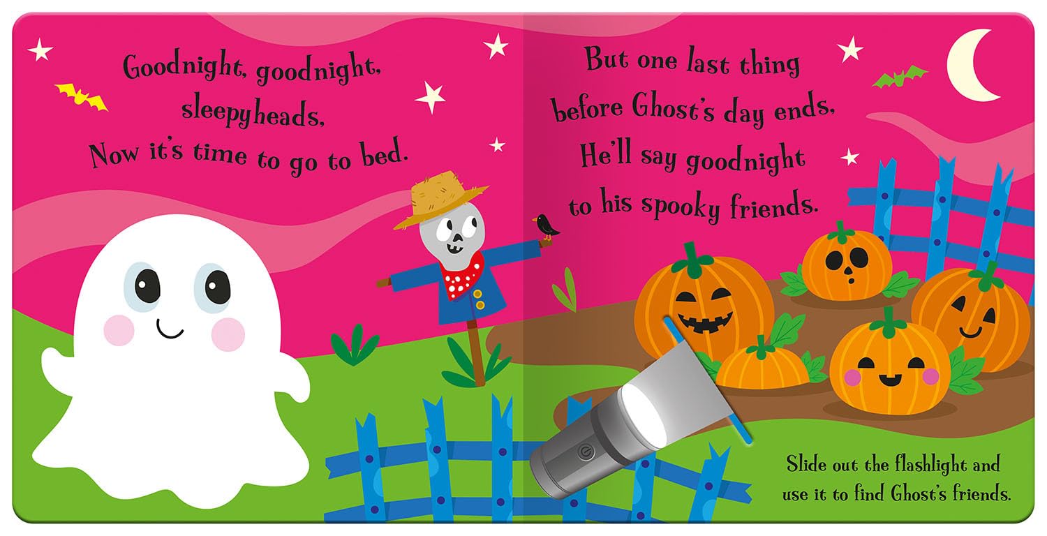 GOODNIGHT GHOST FLASHLIGHT BK